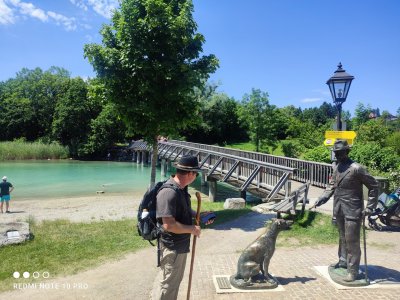 Start der ersten Tour am Tegernsee