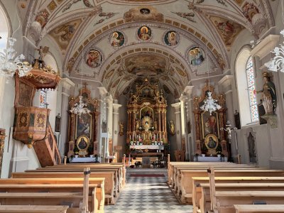 Wunderschöne Kirche in St. Jacob.